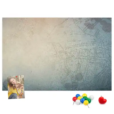 Nástenka do detskej izby s motívom vintage zločinu
