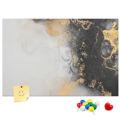 Nástenka do detskej izby s motívom mramorového umenia