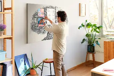 Nástenka do detskej izby Príroda veľkého stromu