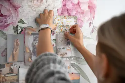 Korková nástenka Akvarelové ruže