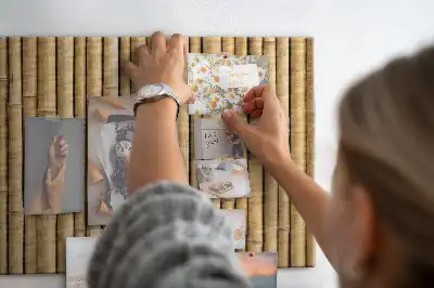 Nástenka do detskej izby Bambusové palice
