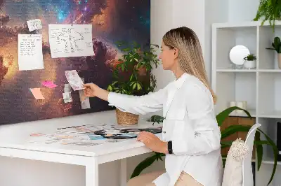 Korková nástenka Svet hviezdy vesmír