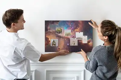 Korková nástenka Svet hviezdy vesmír