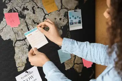 Nástenka do detskej izby Mapa sveta stierateľná