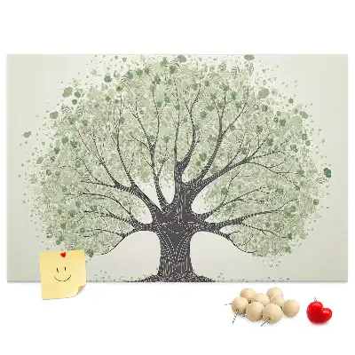 Korková nástenka Mohutný dub prírodná