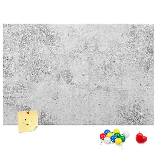 Nástenka do detskej izby s motívom betónového múru