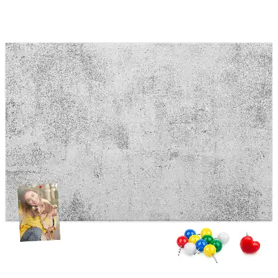 Nástenka do detskej izby s motívom betónového múru