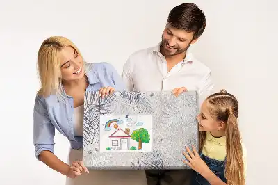 Nástenka do detskej izby s motívom palmového listu