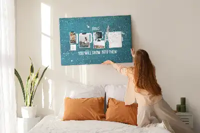 Nástenka do detskej izby s motivačným textom