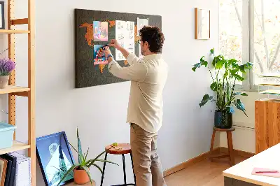 Veľká nástenka do detskej izby s motívom mapy sveta