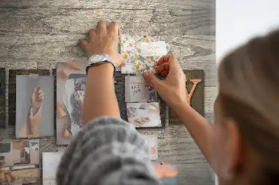 Korková nástenka s rodinným citátom