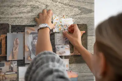 Korková nástenka s rodinným citátom