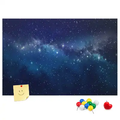 Nástenka do detskej izby Tmavé nebo hviezdy