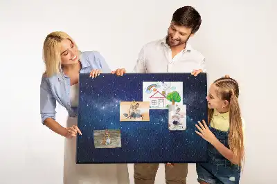 Nástenka do detskej izby Tmavé nebo hviezdy