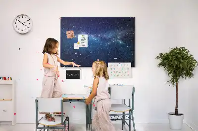 Nástenka do detskej izby Tmavé nebo hviezdy