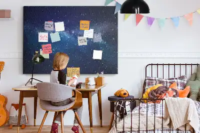 Nástenka do detskej izby Tmavé nebo hviezdy