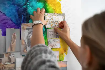 Detská nástenka Dúha farieb