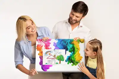 Detská nástenka Dúha farieb