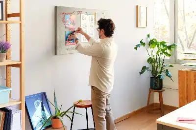 Nástenná mapa sveta z písmen do detskej izby