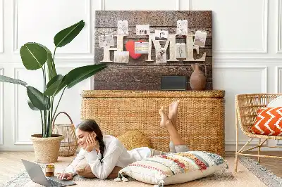 Nástenná dekorácia do detskej izby s nápisom Home