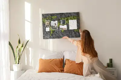 Nástenná mapa sveta pre deti v klasickom dizajne