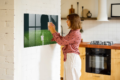 Magnetická kresliaca tabuľa Futbalové ihrisko