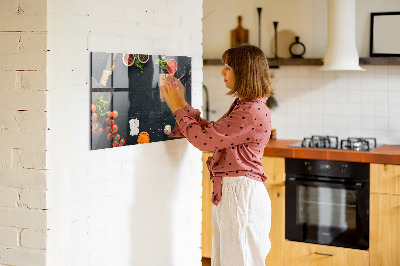 Magnetická popisovateľná tabuľa Kuchynské doplnky