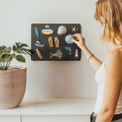 Magnetická dekoračná tabuľa na stenu 30x40