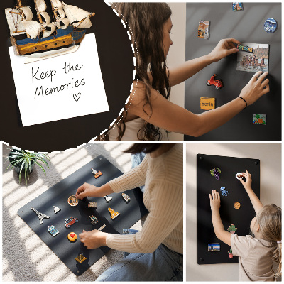 Magnetická tabuľa na zbierku magnetiek 40x60