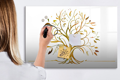 Magnetická tabuľa na kreslenie Zlatý strom