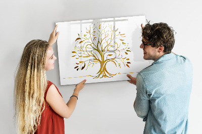 Magnetická tabuľa na kreslenie Zlatý strom