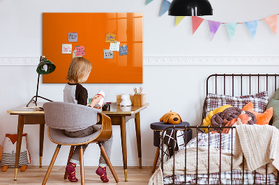 Magnetická tabuľa na kreslenie Farba oranžová