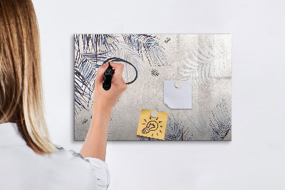 Magnetická tabuľa na kreslenie Palmový list
