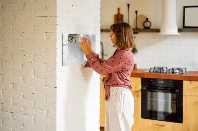 Magnetická tabuľa na kreslenie Minimalistické olivy