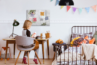 Magnetická tabuľa na kreslenie Minimalistické olivy