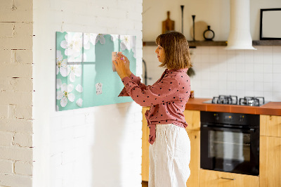 Magnetická popisovateľná tabuľa Rozkvitnuté sedmokrásky