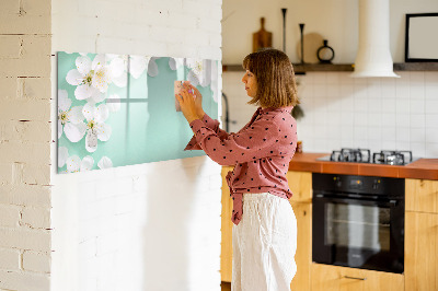 Magnetická popisovateľná tabuľa Rozkvitnuté sedmokrásky