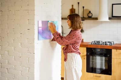 Magnetická popisovateľná tabuľa Farebné pierka