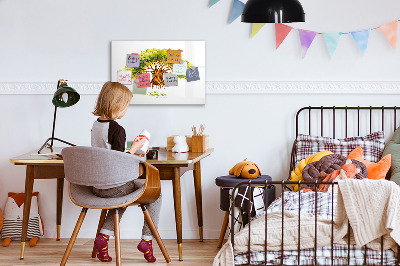 Magnetická tabuľa na kreslenie Rodinný strom