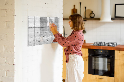 Magnetická popisovateľná tabuľa Drevené panely