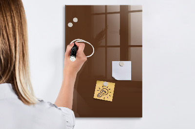 Kresliaca magnetická tabuľa Hnedá farba