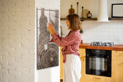 Magnetická popisovateľná tabuľa Zrno dreva