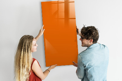 Magnetická tabuľa na kreslenie Oranžová farba