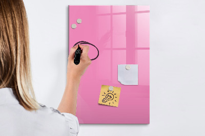 Magnetická kresliaca tabuľa Ružová farba