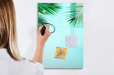 Magnetická kresliaca tabuľa Palmové listy