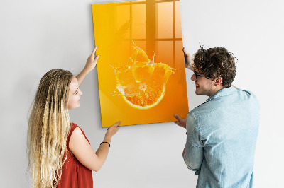 Kresliaca magnetická tabuľa Pomarančová šťava