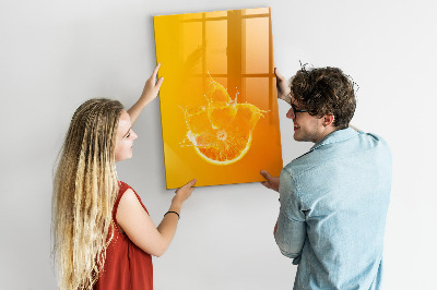 Kresliaca magnetická tabuľa Pomarančová šťava