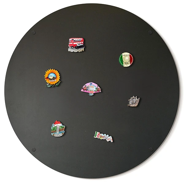 Okrúhla magnetická tabuľa na stenu ⌀90 cm