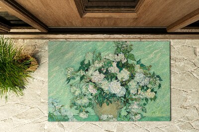 Rohožka pred dvere Ruže v štýle Van Gogha