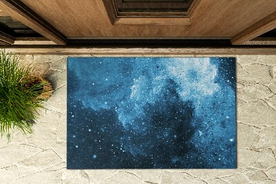 Vonkajšia rohožka pred dvere Abstraktná modrá